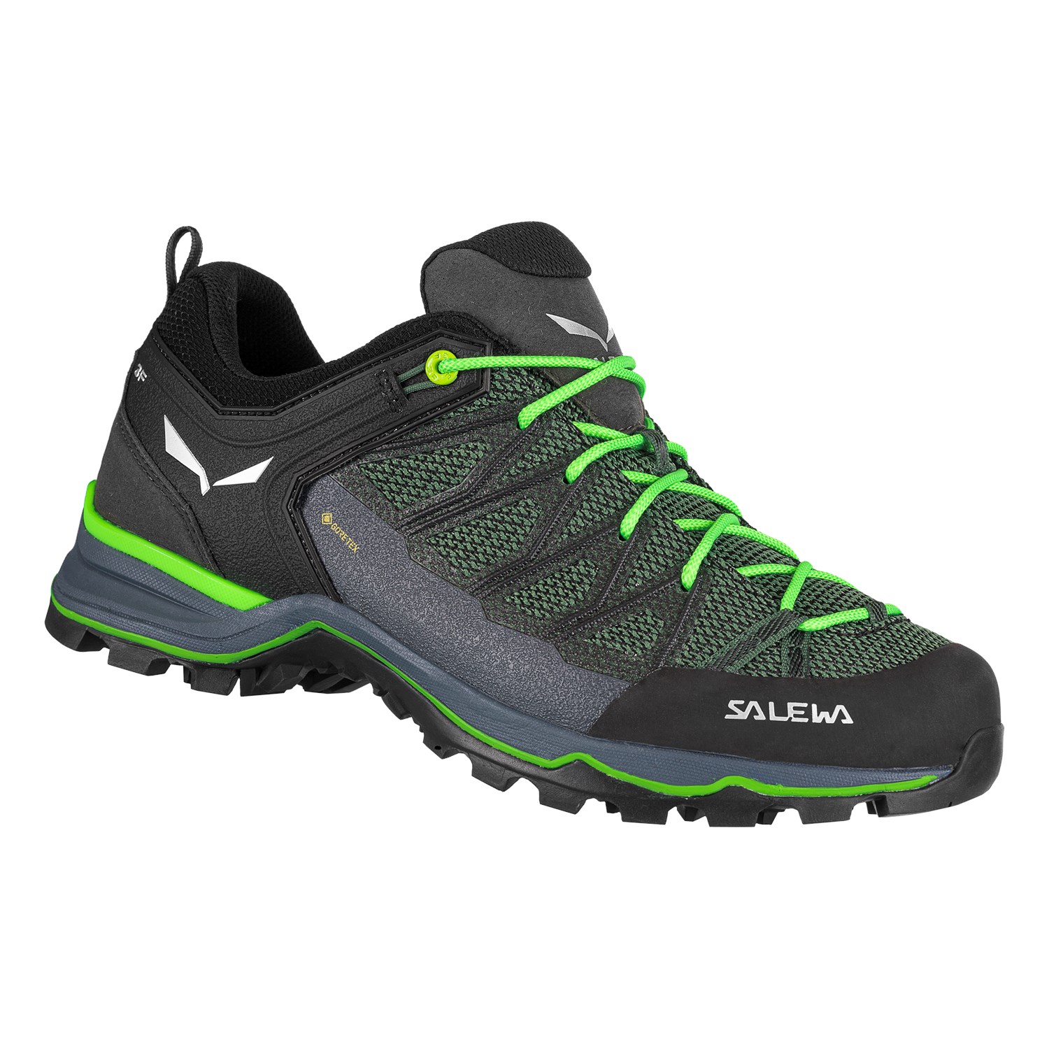 Salewa Mountain Trainer Lite GORE-TEX® Erkek Yürüyüş Ayakkabısı Yeşil/Mavi Türkiye 235614ABU